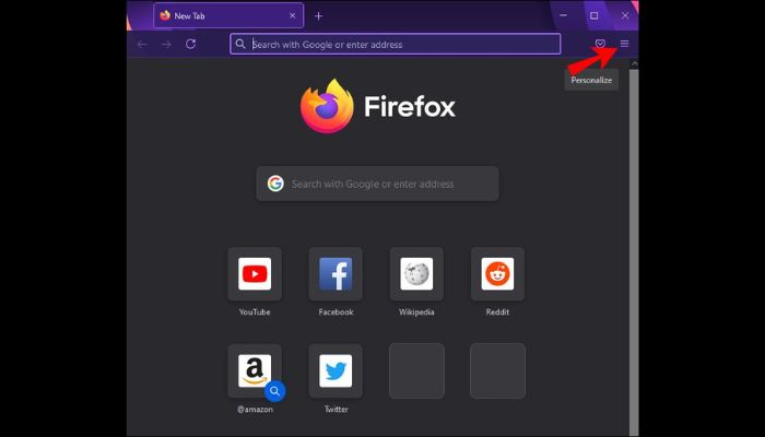 Mozilla Firefox settings