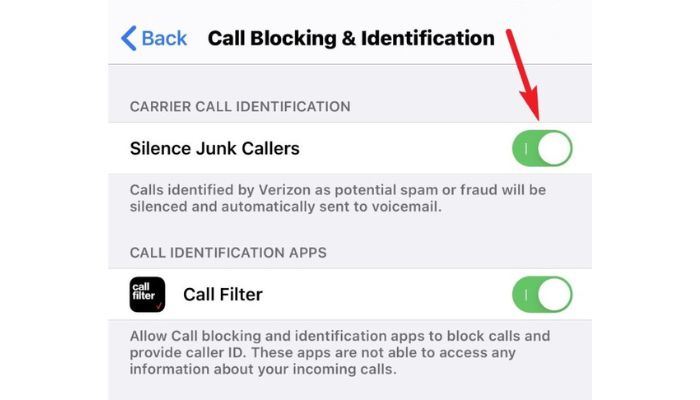 Silence Junk Callers