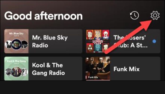 Spotify Time Settings