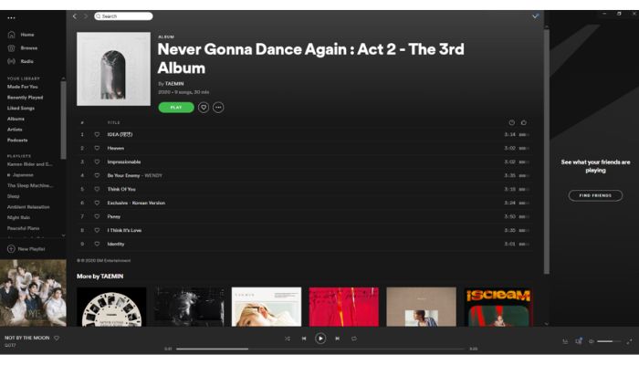 Spotifys User Interface