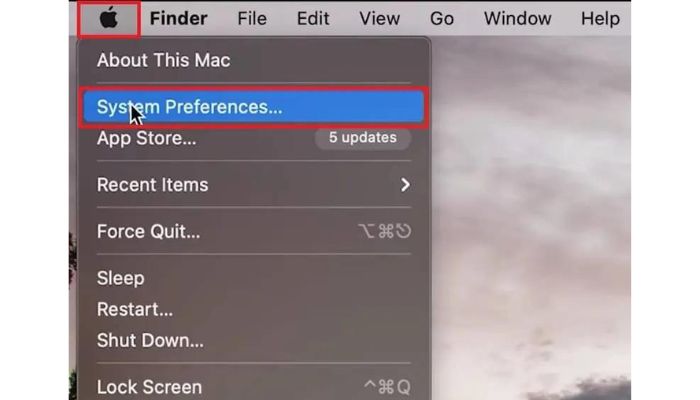 System Preferences Apple Id