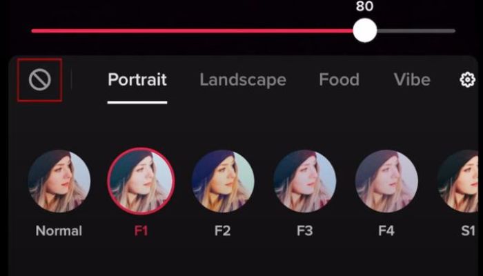 filters tiktok