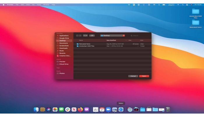 macOS Big Sur