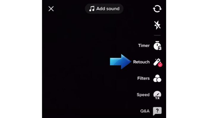 retouch tiktok