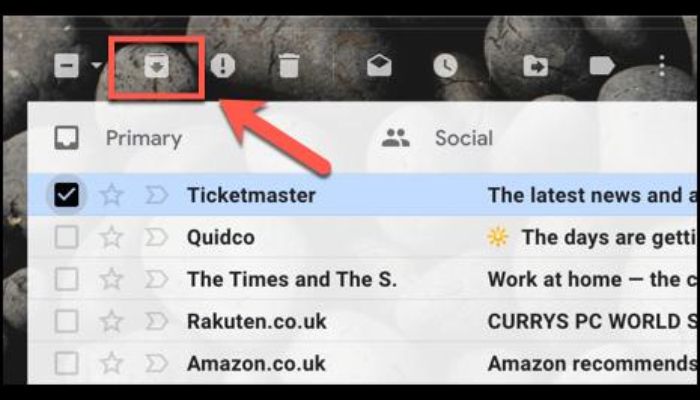 Archive In Gmail