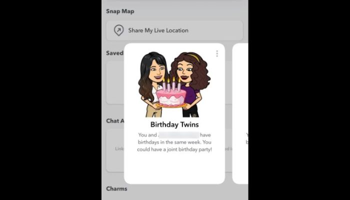 Birthday Twins Charm