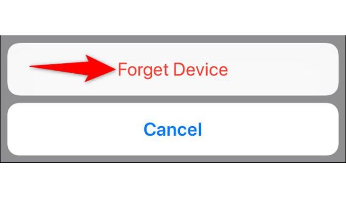 Forget Device