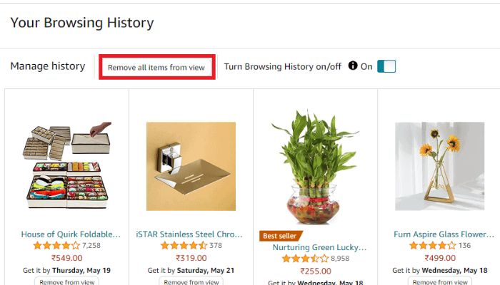 Remove All Items