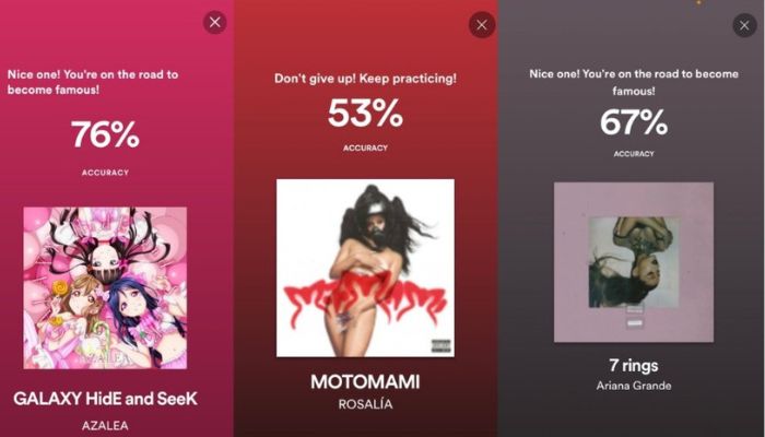 Spotify Karaoke Rating