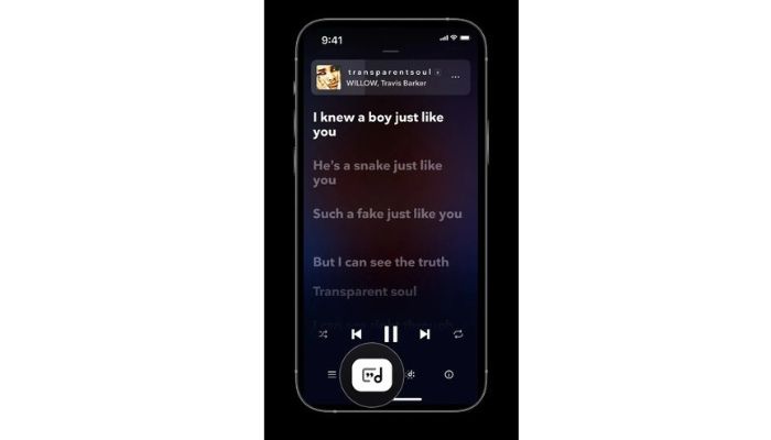 TIDAL karaoke