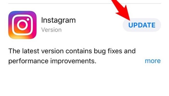 Update Instagram