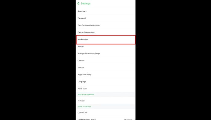 Use The Notification Feature