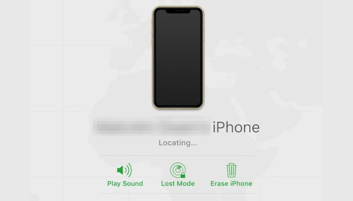 iPhone unavailable Restore Via Find My Phone