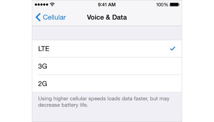 iphone 4g setting