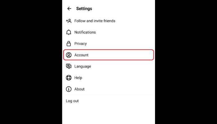 Account Settings