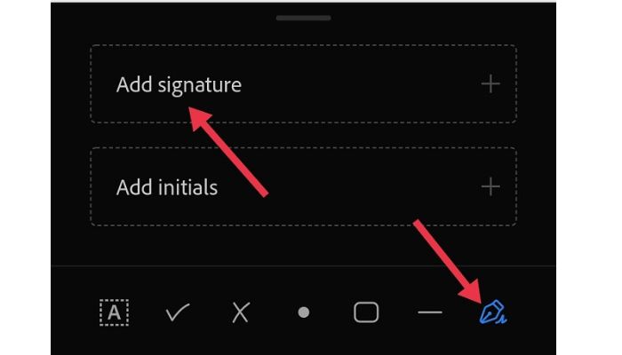 Add signature 