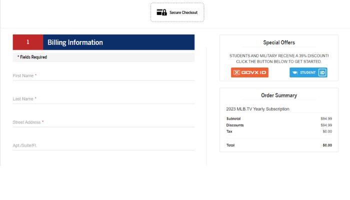 Billing Details