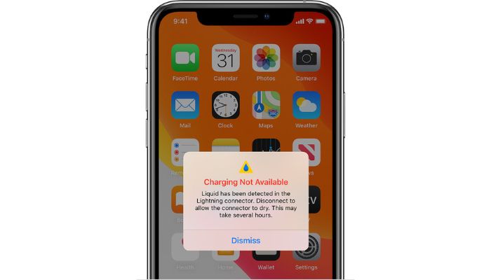 Charging not available