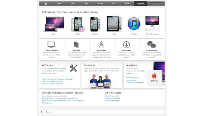 Contact Apple Support