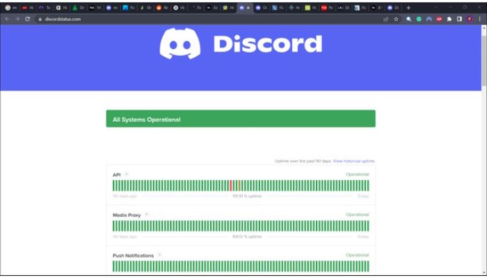 Discord Server Status