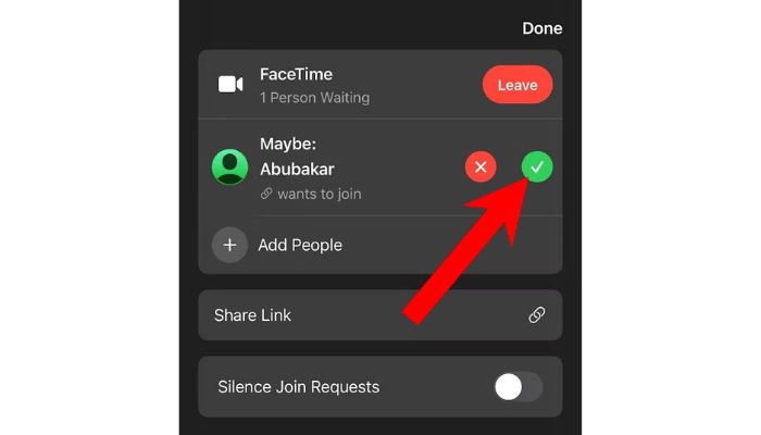 Facetime Join Call