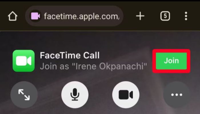 Facetime Join