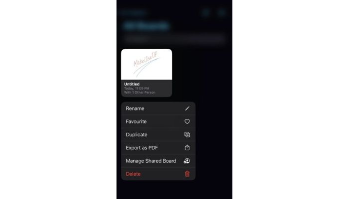 Freeform app properties