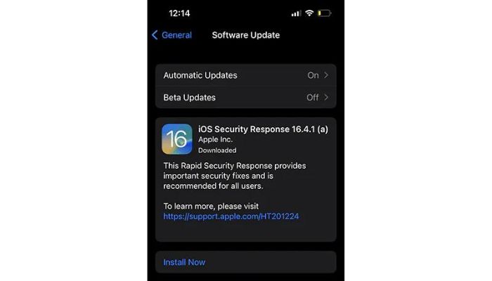 General Software Updates