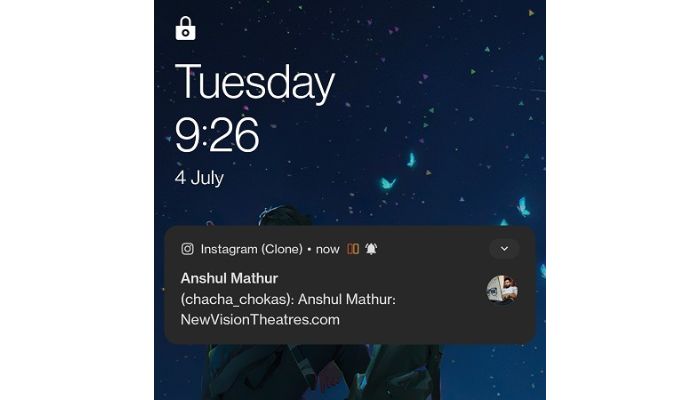 Read From The Notifications