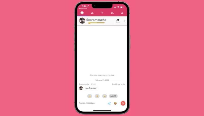 Start chatting