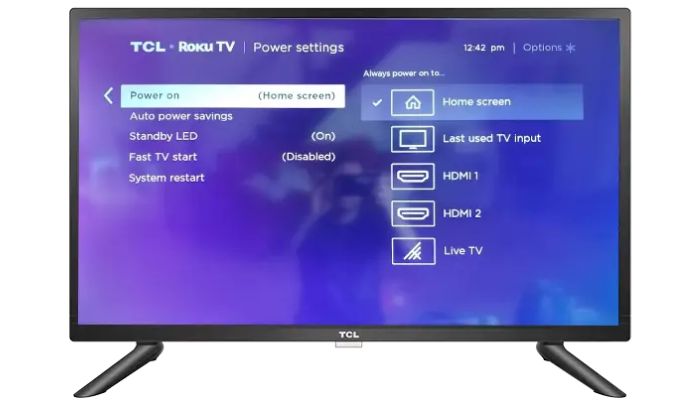 TCL Home Screen
