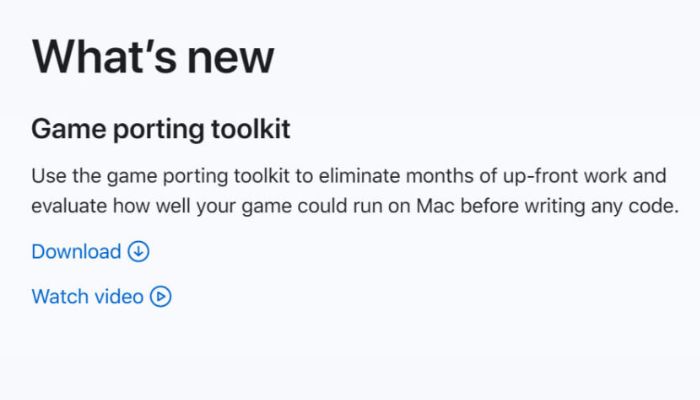 Whats new in game porting toolkit
