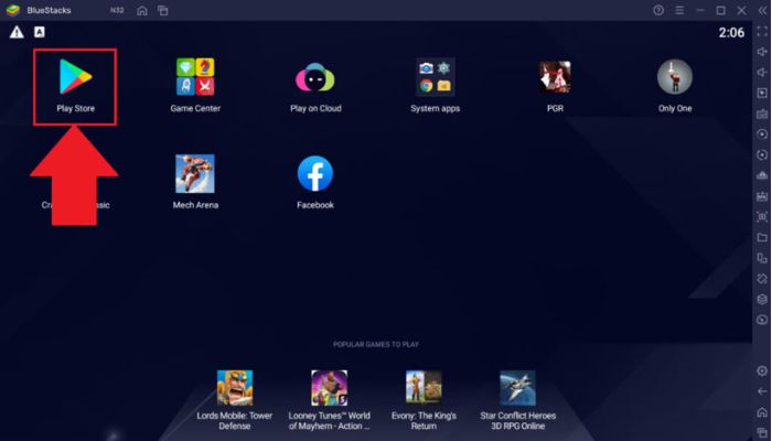 bluestacks playstore