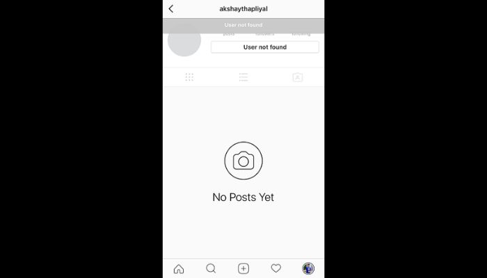 deactivated instagram account
