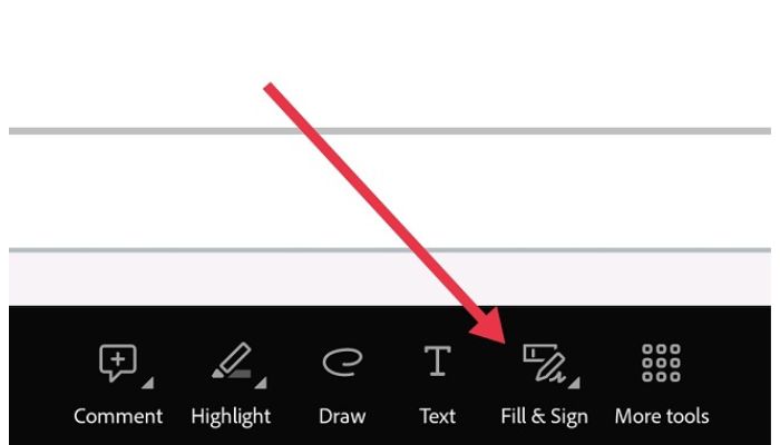 fill and sign