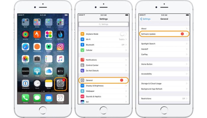 ios 17 beta settings