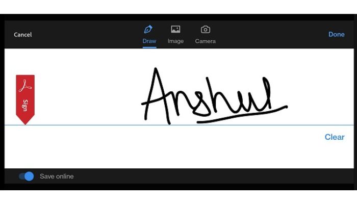 pdf signature