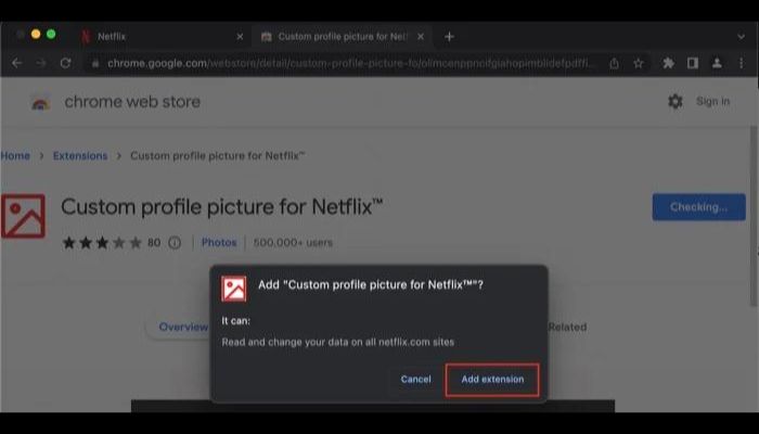 Add extension