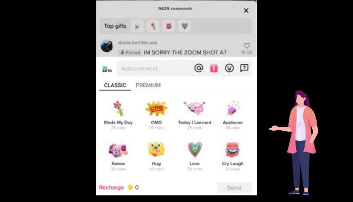 Choose gift