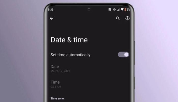 Date And Time