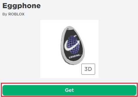Roblox free items