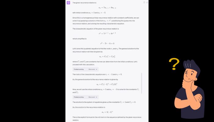 Maths Solution Chatgpt