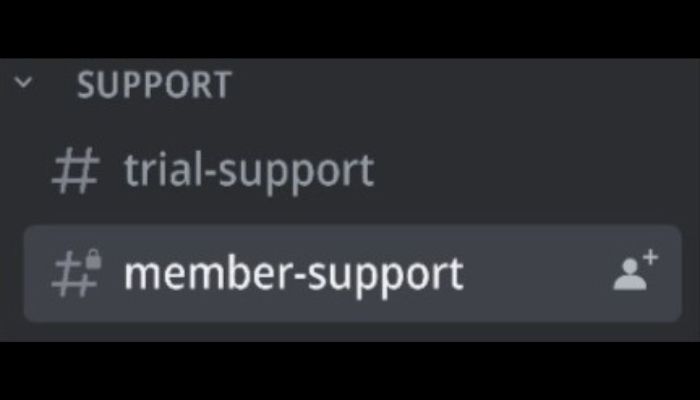 Member support