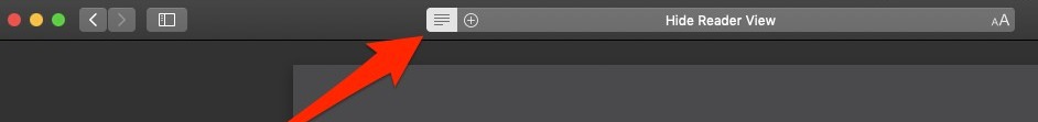 Safari Reader Mode