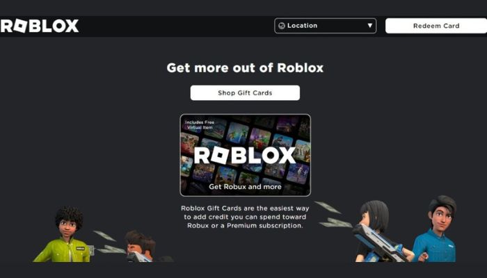 Shop Gift Cards Roblox