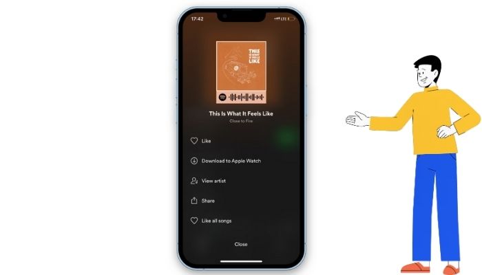 Tap on Download to Apple Watch