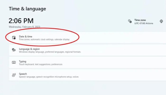 Time And Language