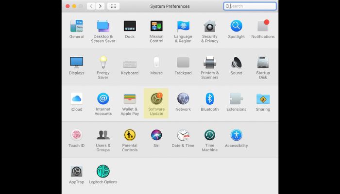 system update mac