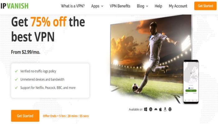 Watch ITV in the USA using ipvanish