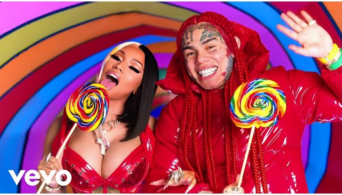 6ix9ine & Nicki Minaj instagram live